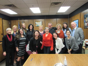 Group with judge hiddle